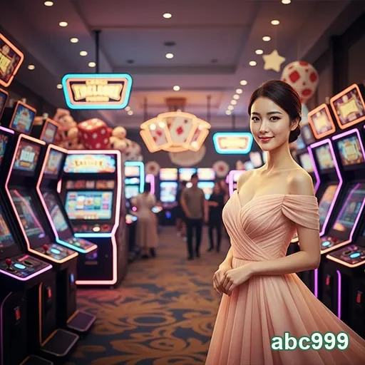 Ilustração de Explore o universo de slots e recompensas VIP na abc999